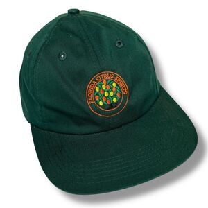 Vintage The Game Florida Citrus Sports Green Embroidered Snapback Baseball Cap